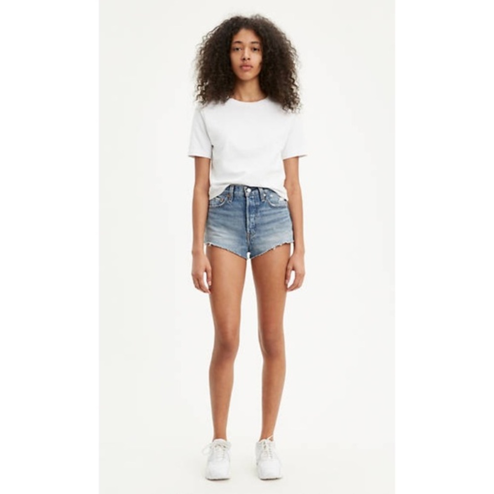 Levi’s 501 High Rise Micro Shorts 26